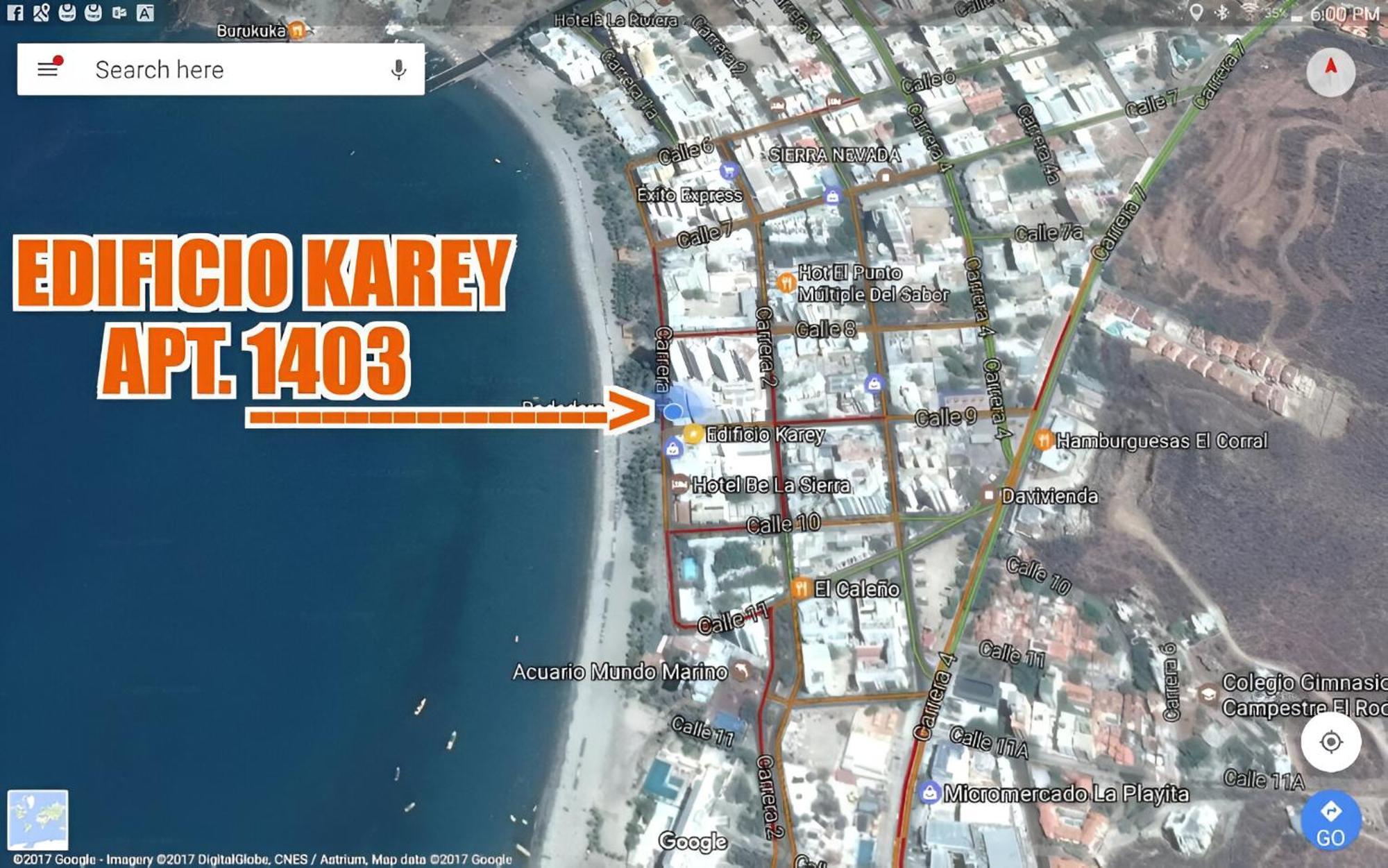 Apartamento 1403 Edificio Karey El Rodadero Santa Marta  Exterior foto
